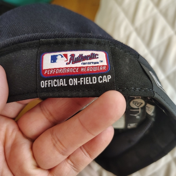 New Era Black and Red Cardinal Hat - Picture 9 of 11